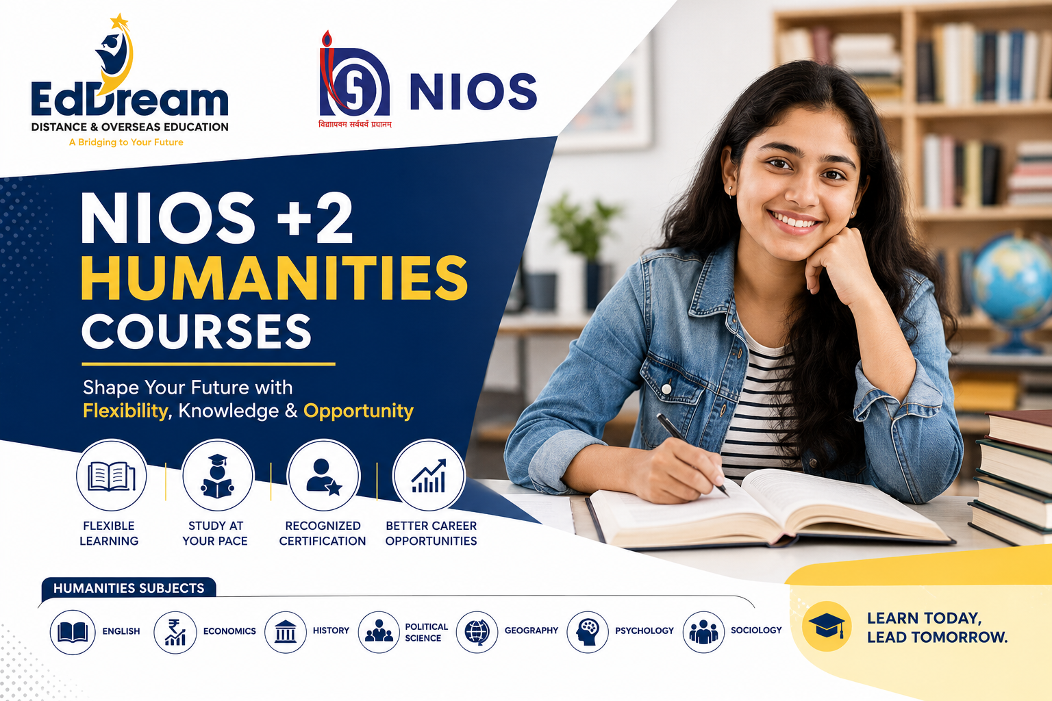 NIOS +2 Humanities Courses